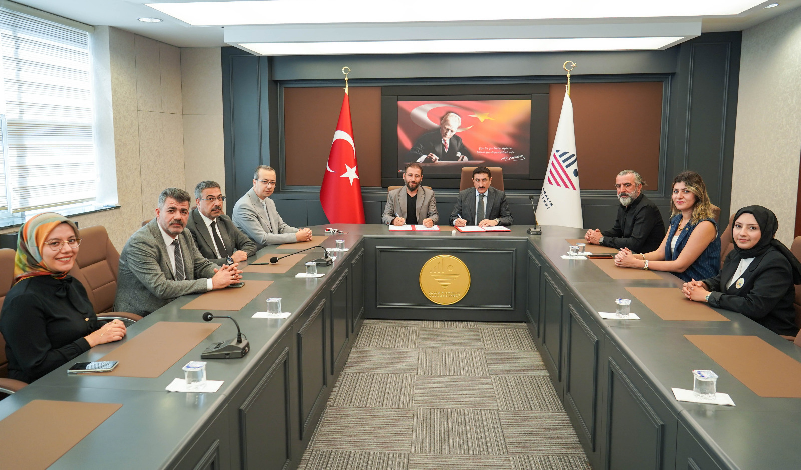 Üniversitemiz ile Yeşilay Arasında İş Birliği Protokolü İmzalandı