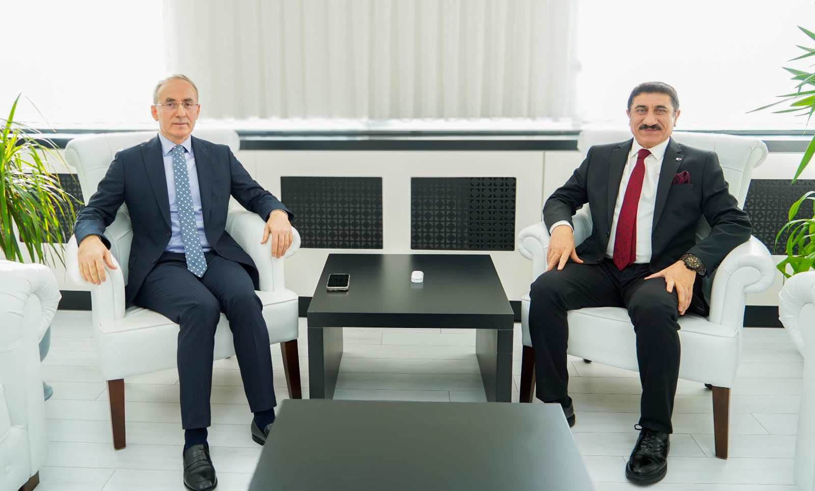 GİBTÜ Rektörü Prof. Dr. Şehmus Demir’den Rektörümüze Ziyaret