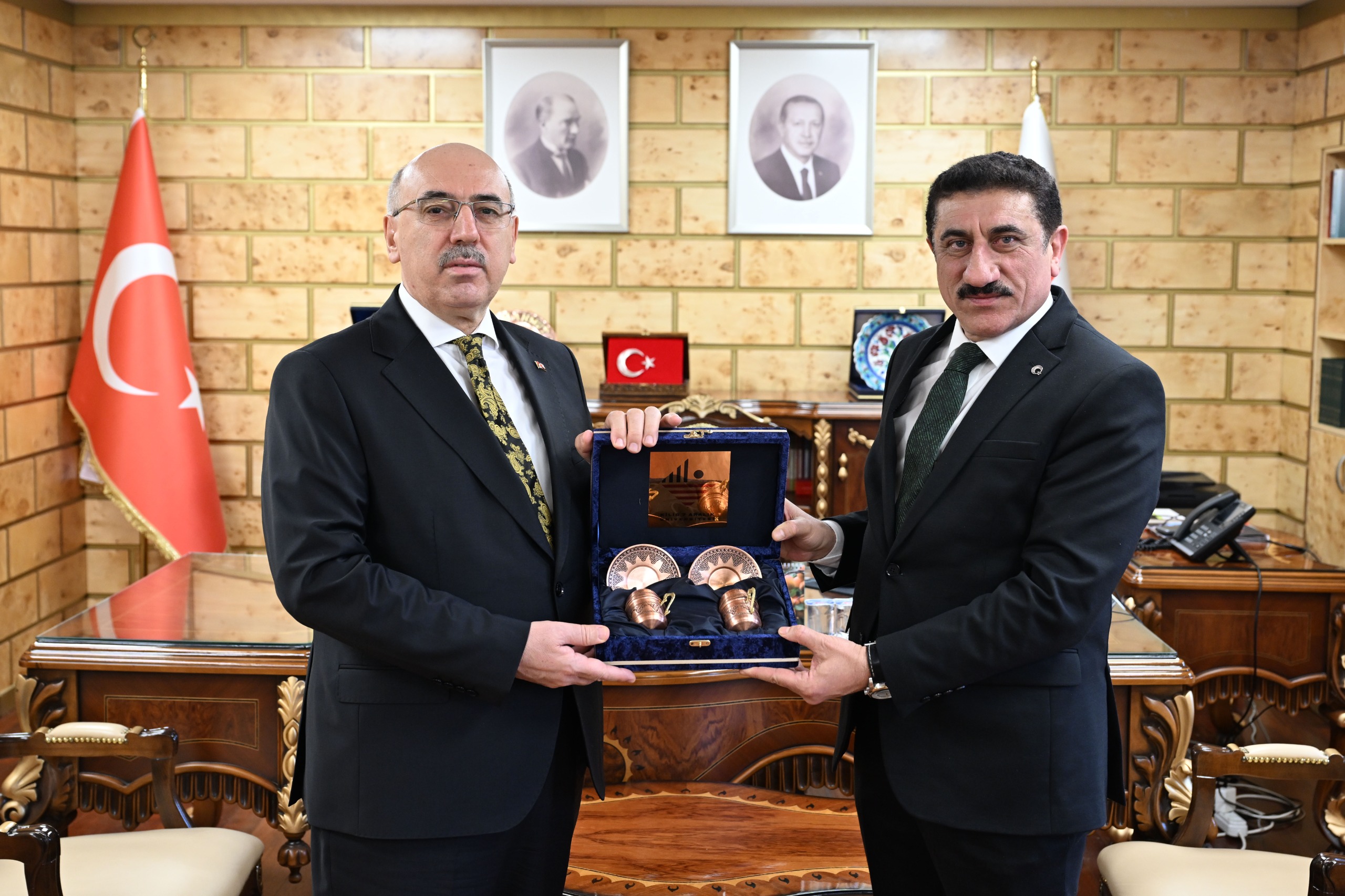 Rektörümüz Prof. Dr. Zekeriya Akman’dan Kahramanmaraş Sütçü İmam Üniversitesine Ziyaret