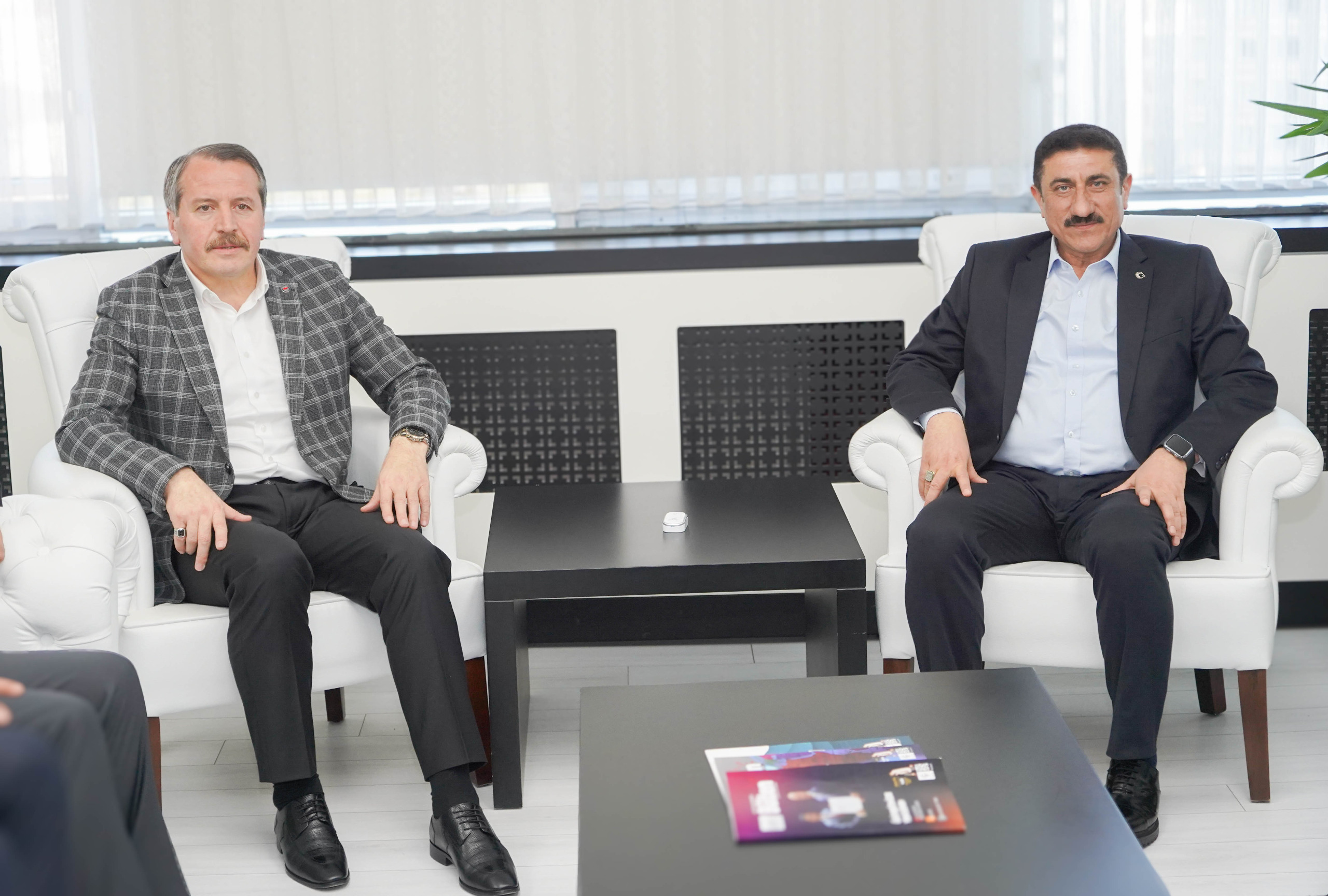 Visit of Memur-Sen Chairman Yalçın to Our Rector Akman