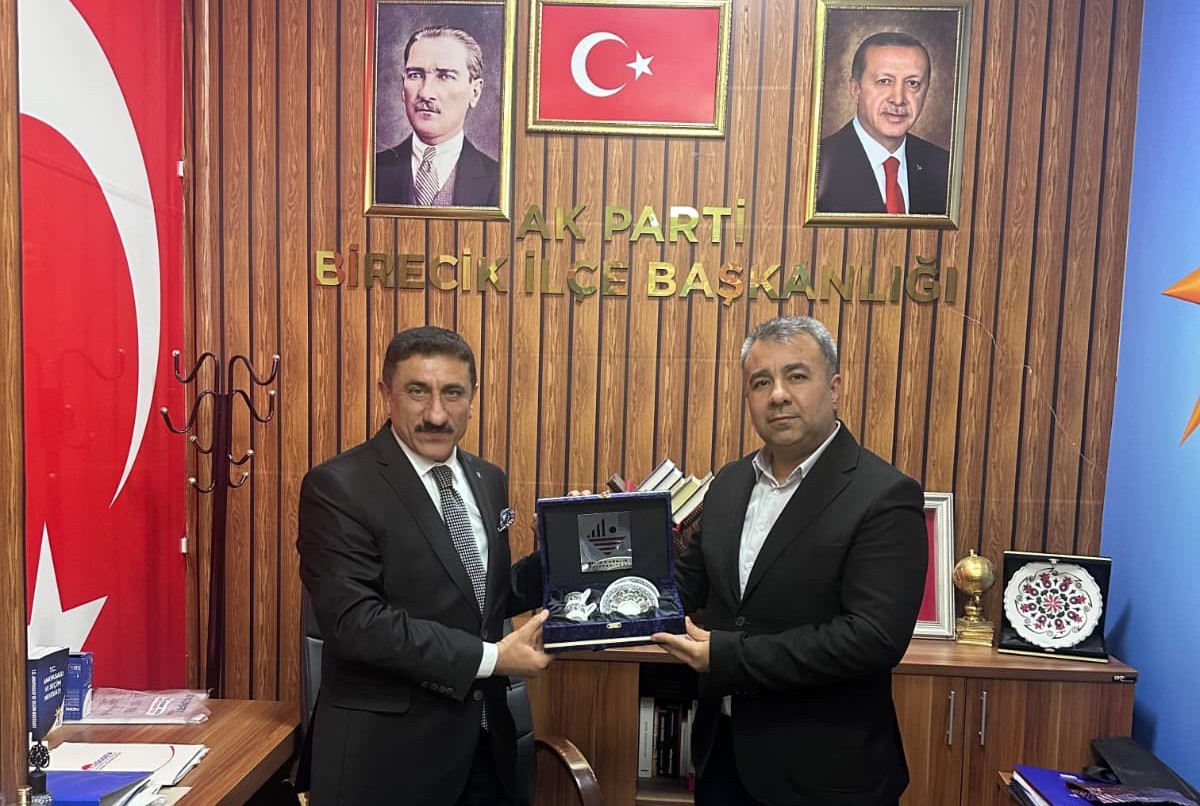Rektörümüz Akman’dan AK Parti Birecik İlçe Başkanı Açılan’a Ziyaret
