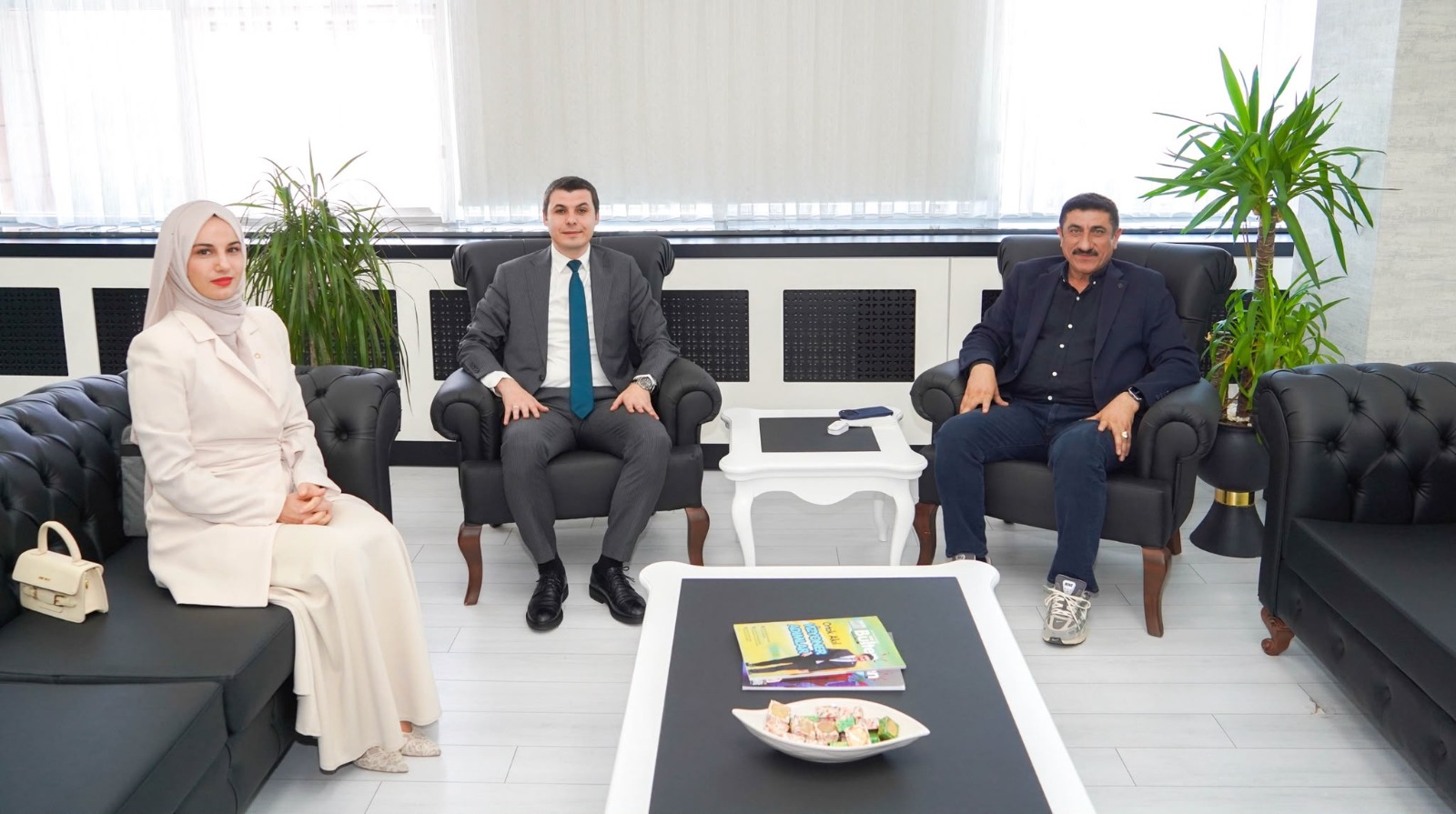 Deputy Governor of Kilis Okan Dağlı Visited Our Rector, Prof. Dr. Zekeriya Akman