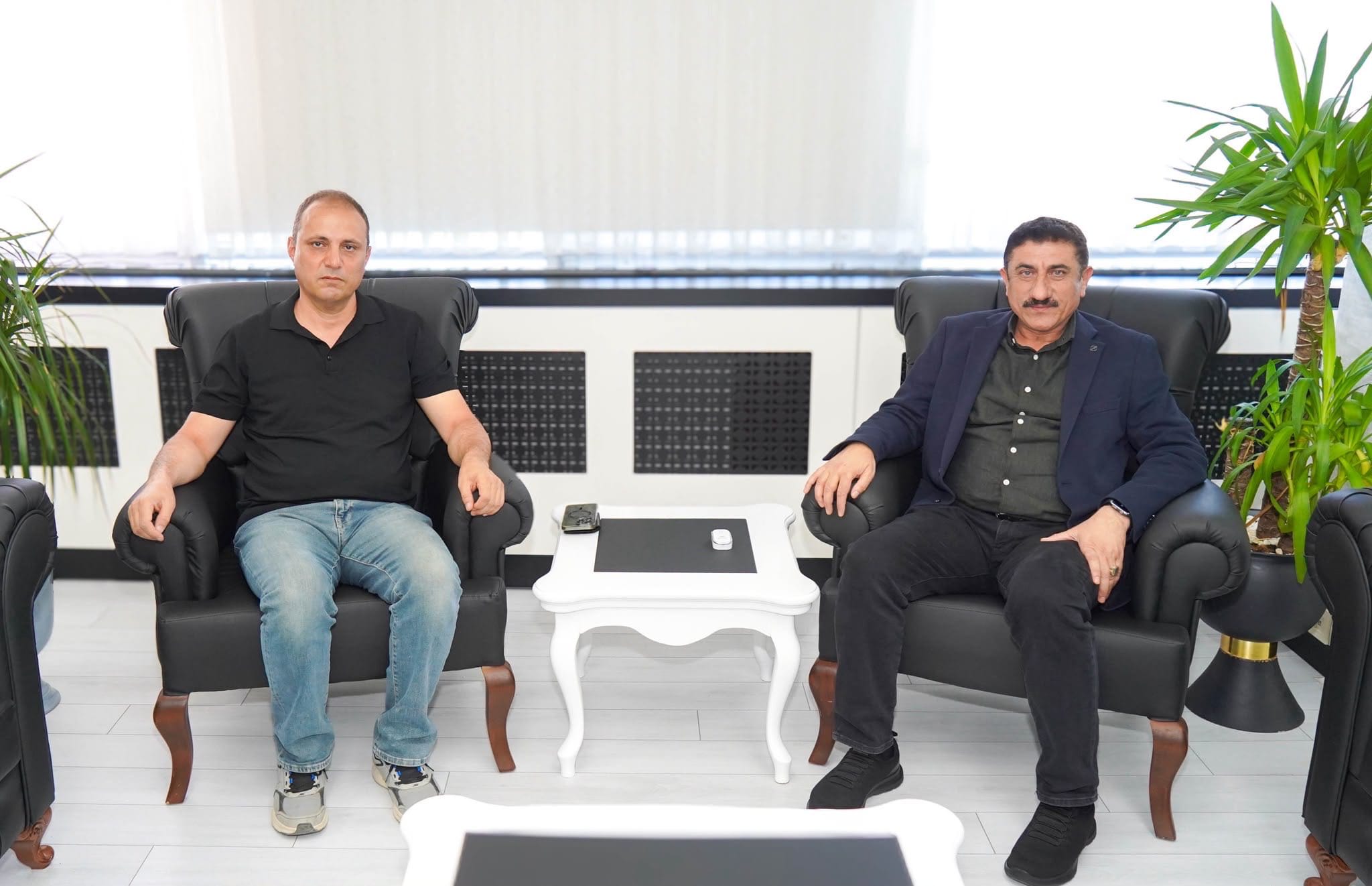 Kütahya İdare Mahkemesi Başkanı Abdülkadir Hoşaf’tan Rektörümüz Prof. Dr. Zekeriya Akman’a Ziyaret
