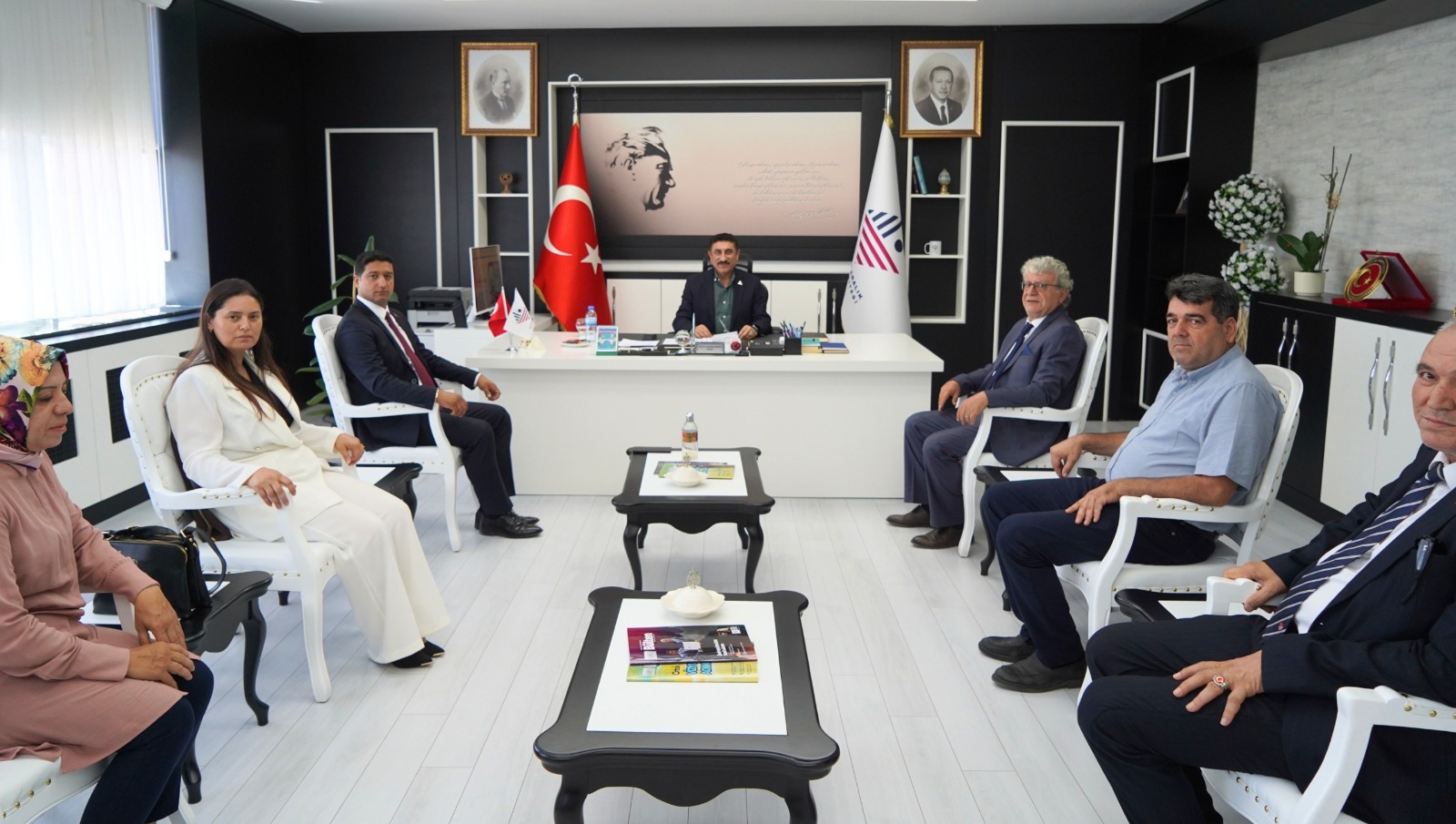 TÜRDEM'den, Rektörümüz Prof. Dr. Zekeriya Akman’a Ziyaret