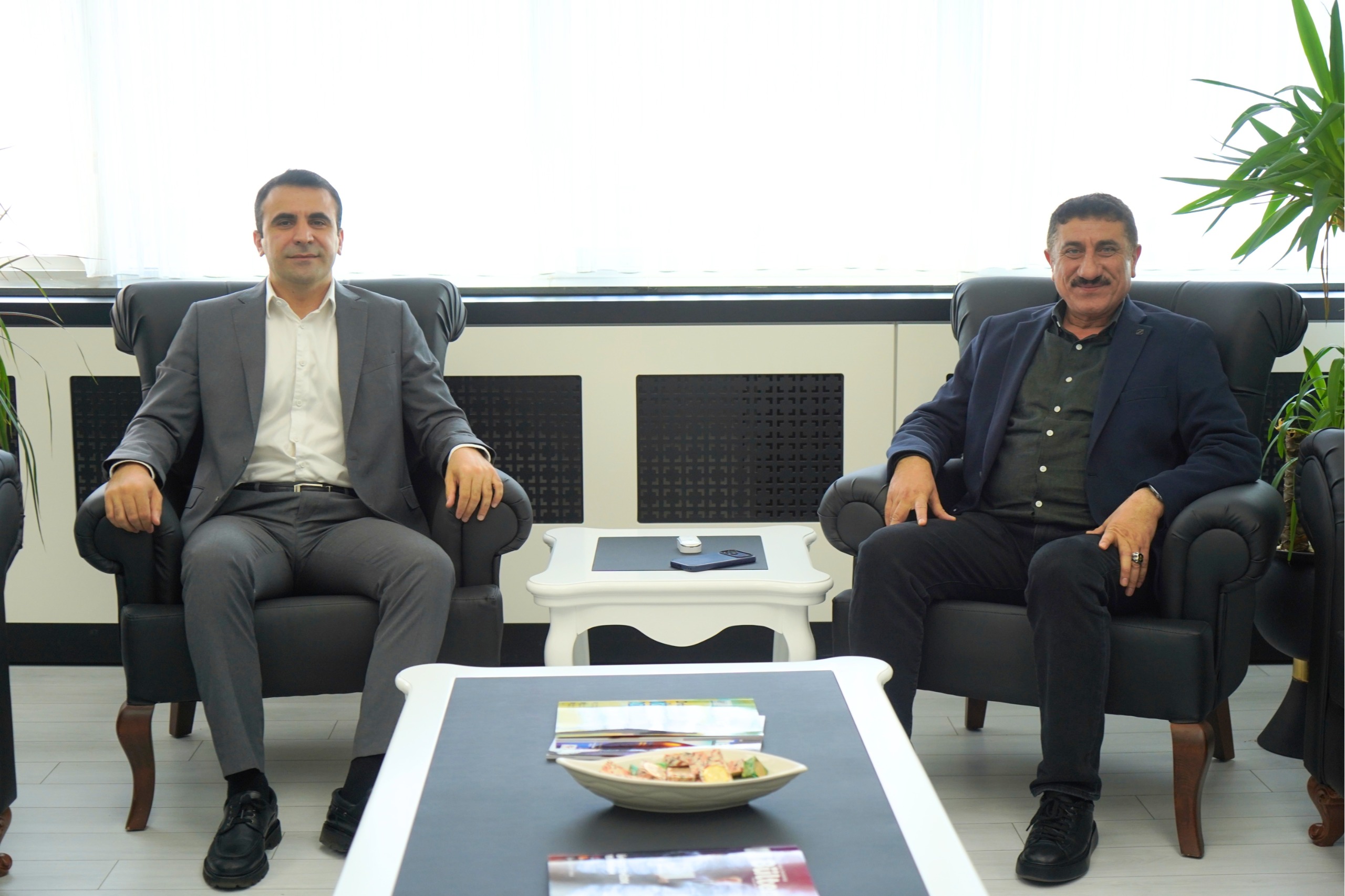 Kilis Justice Commission President Ferhat Korkmaz Visits Our Rector Akman
