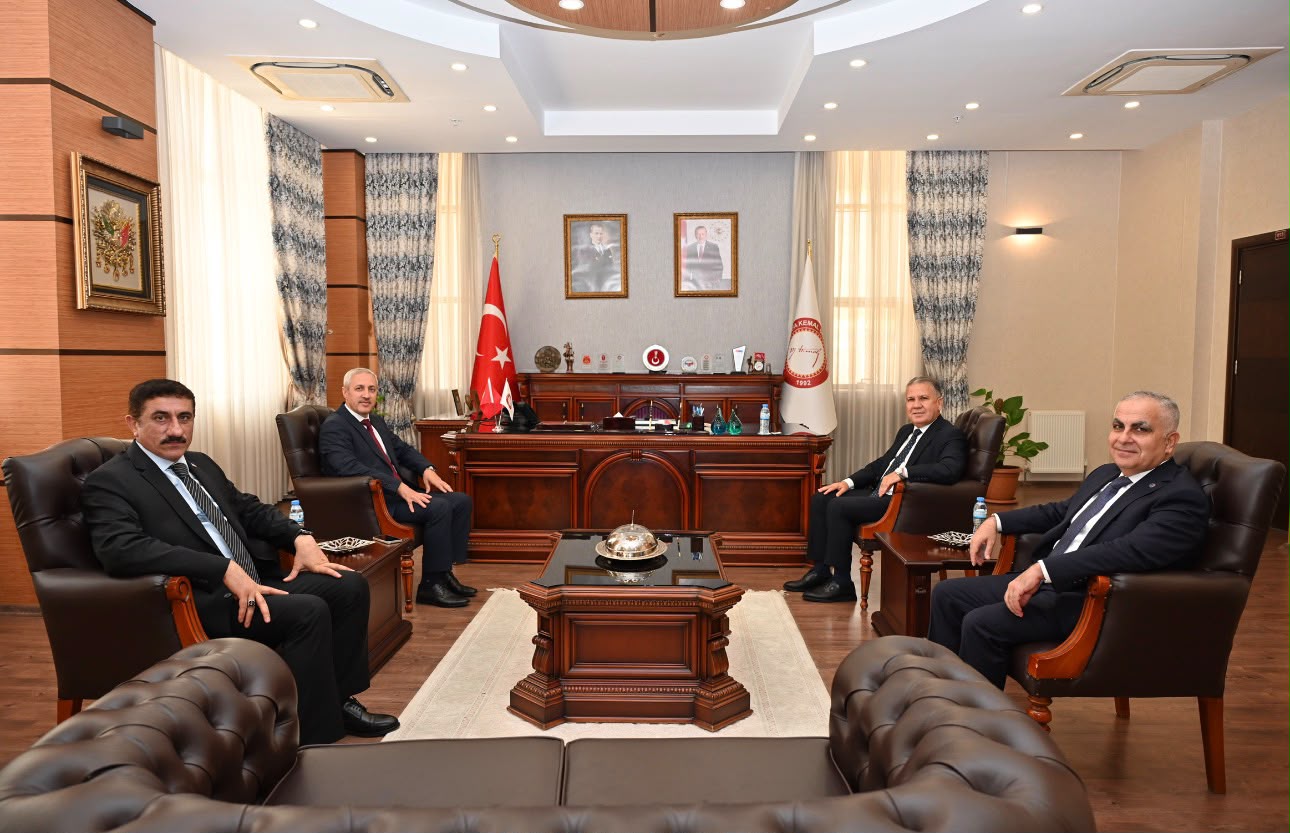 Rektörümüz Akman’dan Hatay Mustafa Kemal Üniversitesi Rektörü Eren’e Ziyaret