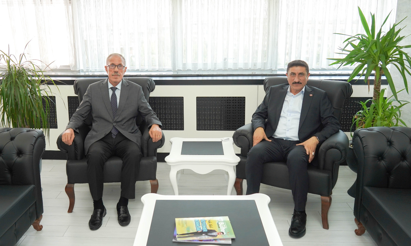 Visit from Kilis Provincial Director of Industry and Technology Tezcan to Rector Akman