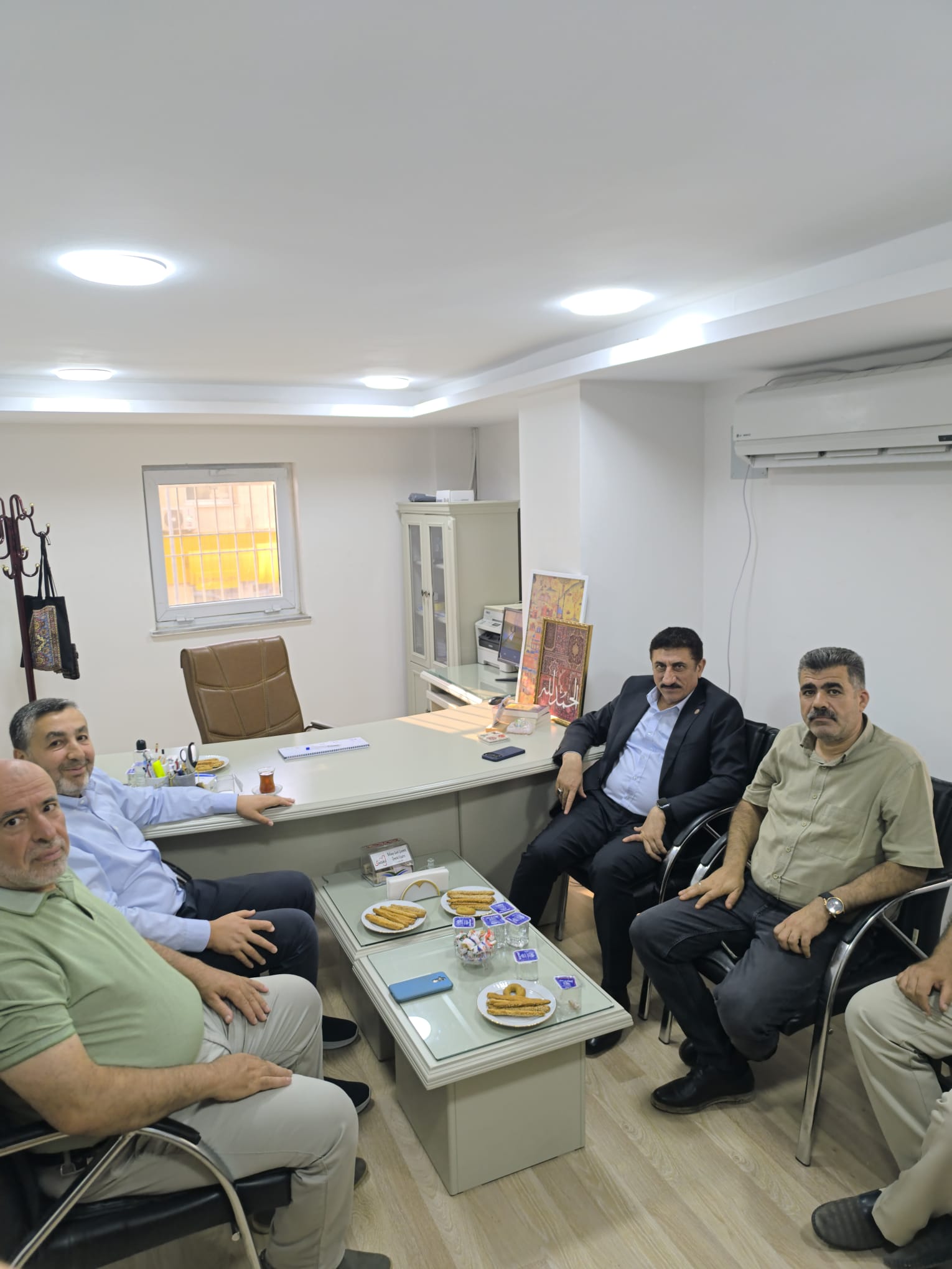 Rector Akman Visits İYİ-DER Founder Özkeleş