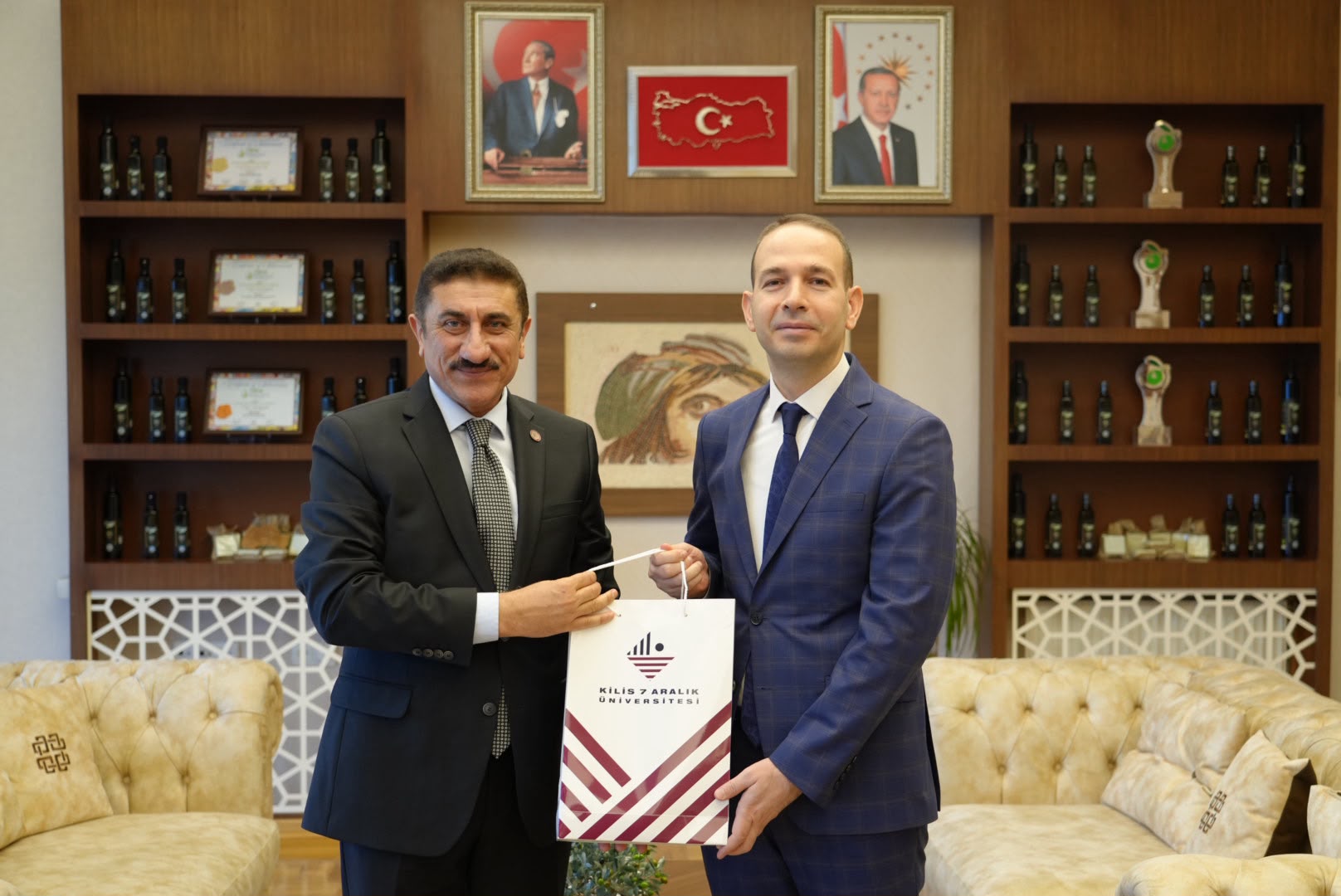 Rector Akman Visits Nizip District Governor Uğurlu