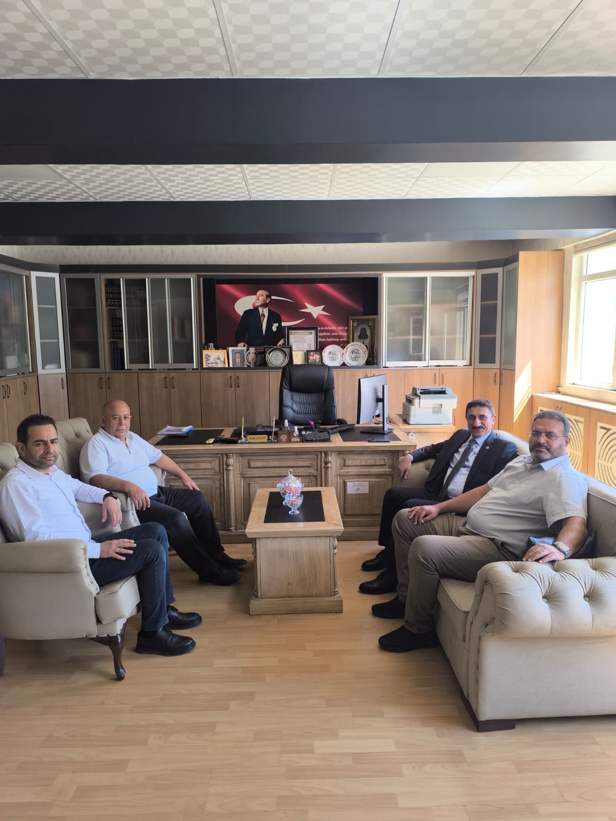 Rector Akman Pays Education-Focused Visits in Nizip