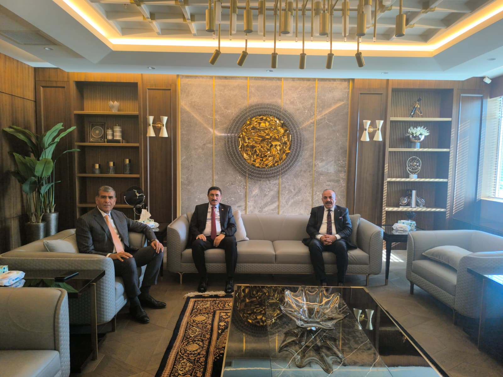 Rector Akman Pays Internship- and Career-Focused Visits to Business Leaders