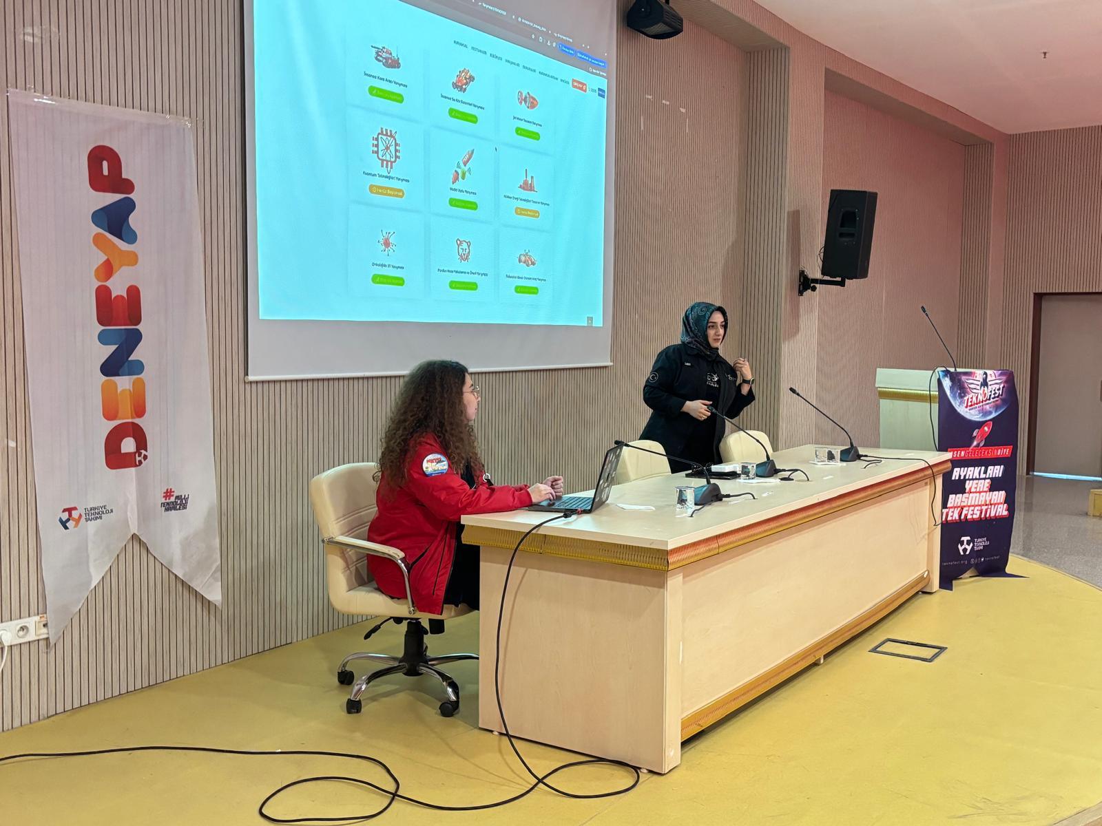 Üniversitemizde “Teknofest 2026 Yarışmaları Tanıtım Etkinliği” Düzenlendi