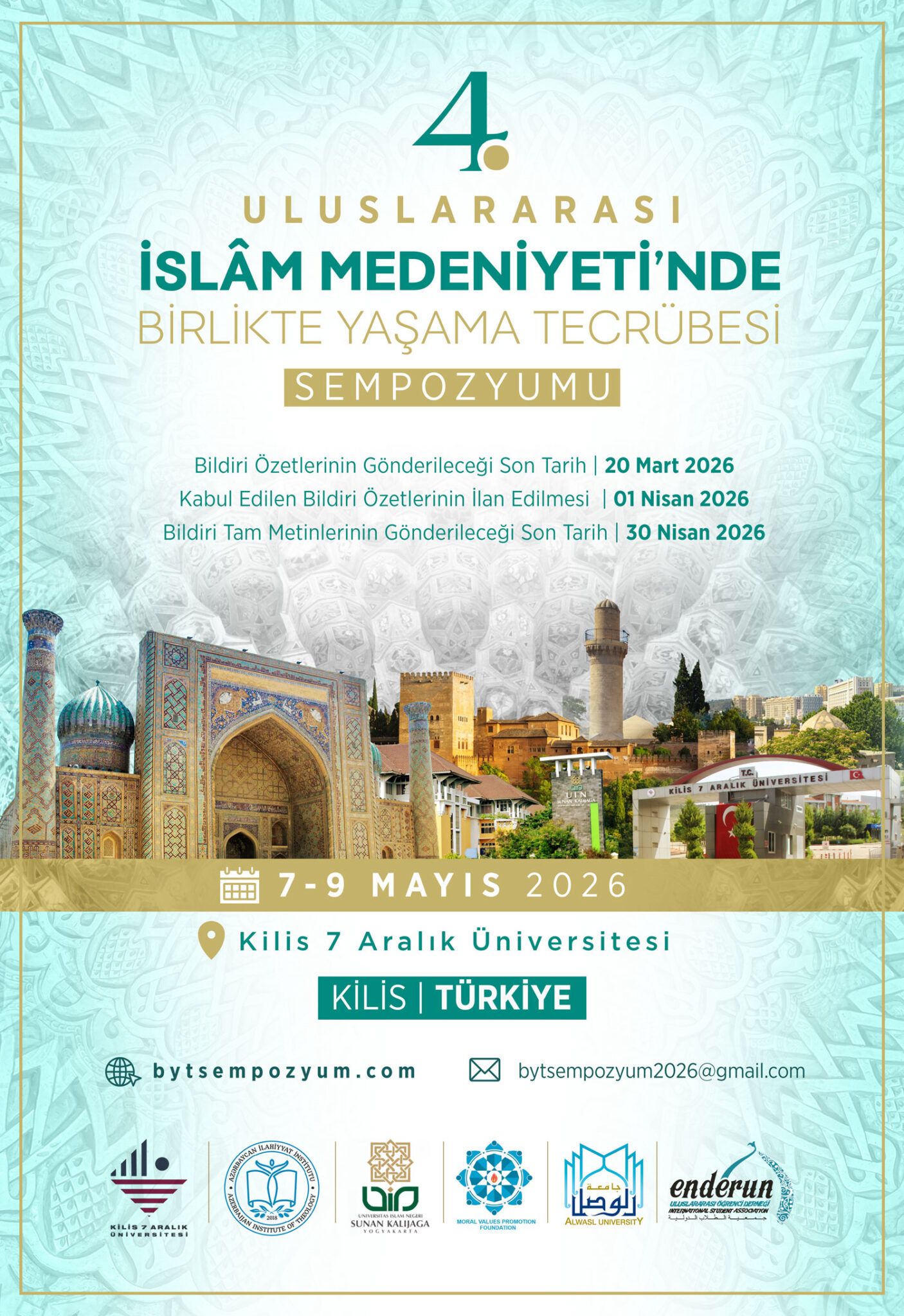 4. Uluslararası İslam Medeniyeti'nde Birlikte Yaşam Tecrübesi Sempozyumu