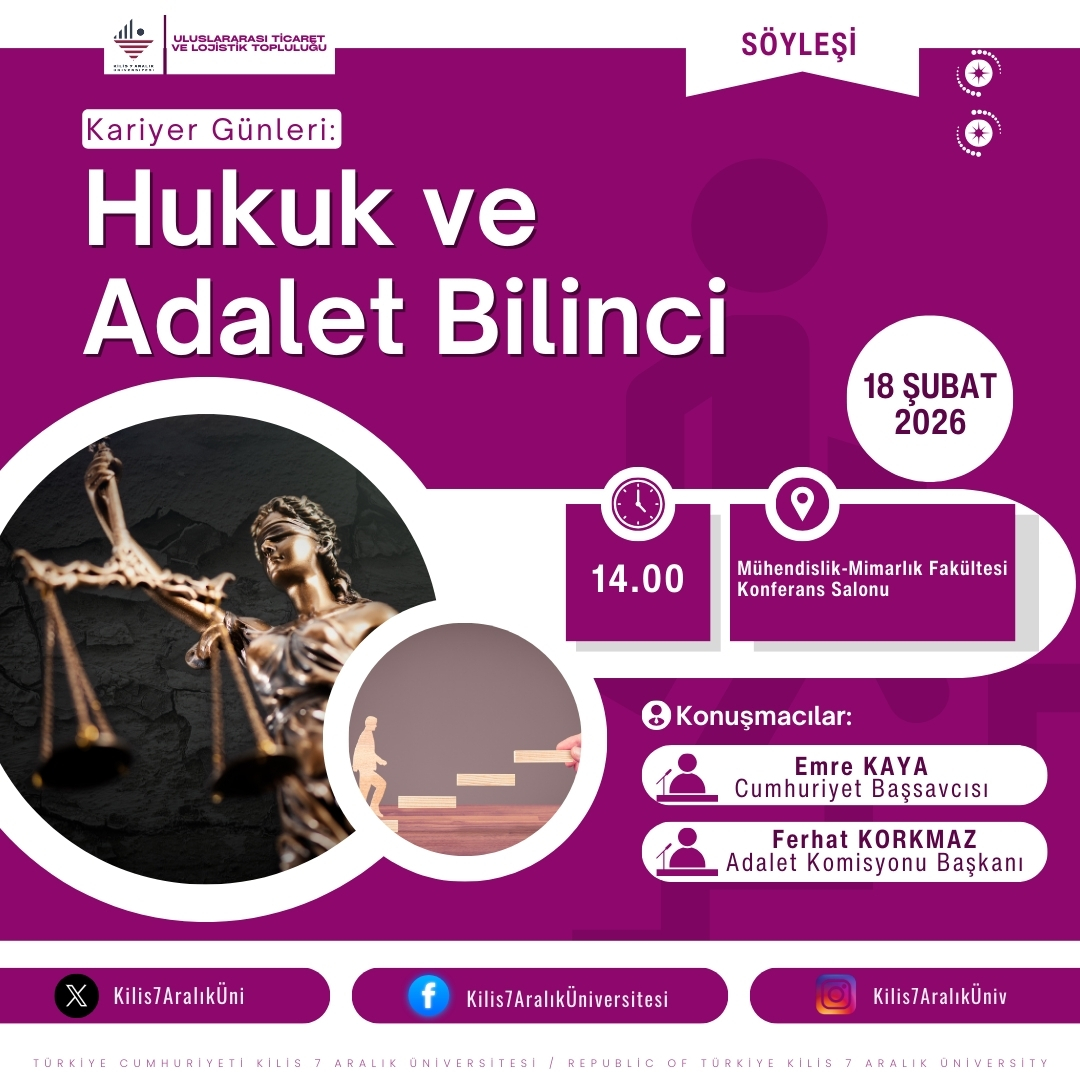 Söyleşi: "Hukuk ve Adalet Bilinci"