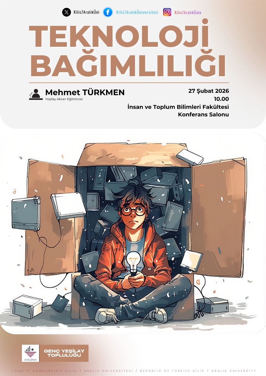 Konferans: "Teknoloji Bağımlılığı"