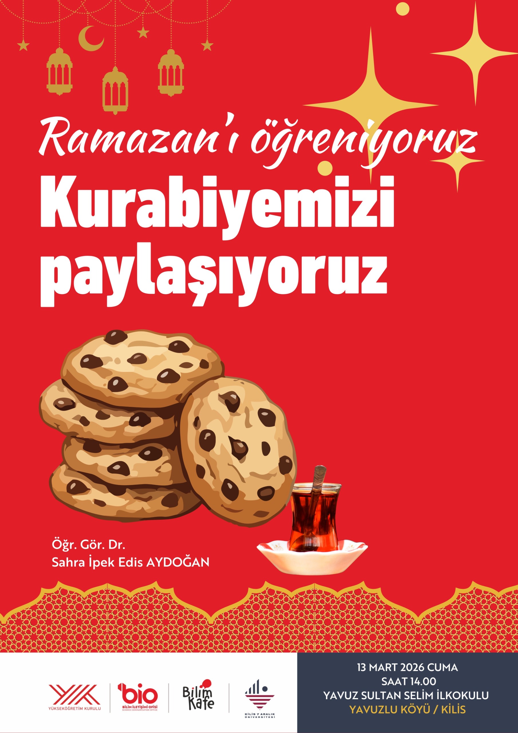 "Ramazan'ı Öğreniyoruz Kurabiyemizi Paylaşıyoruz"