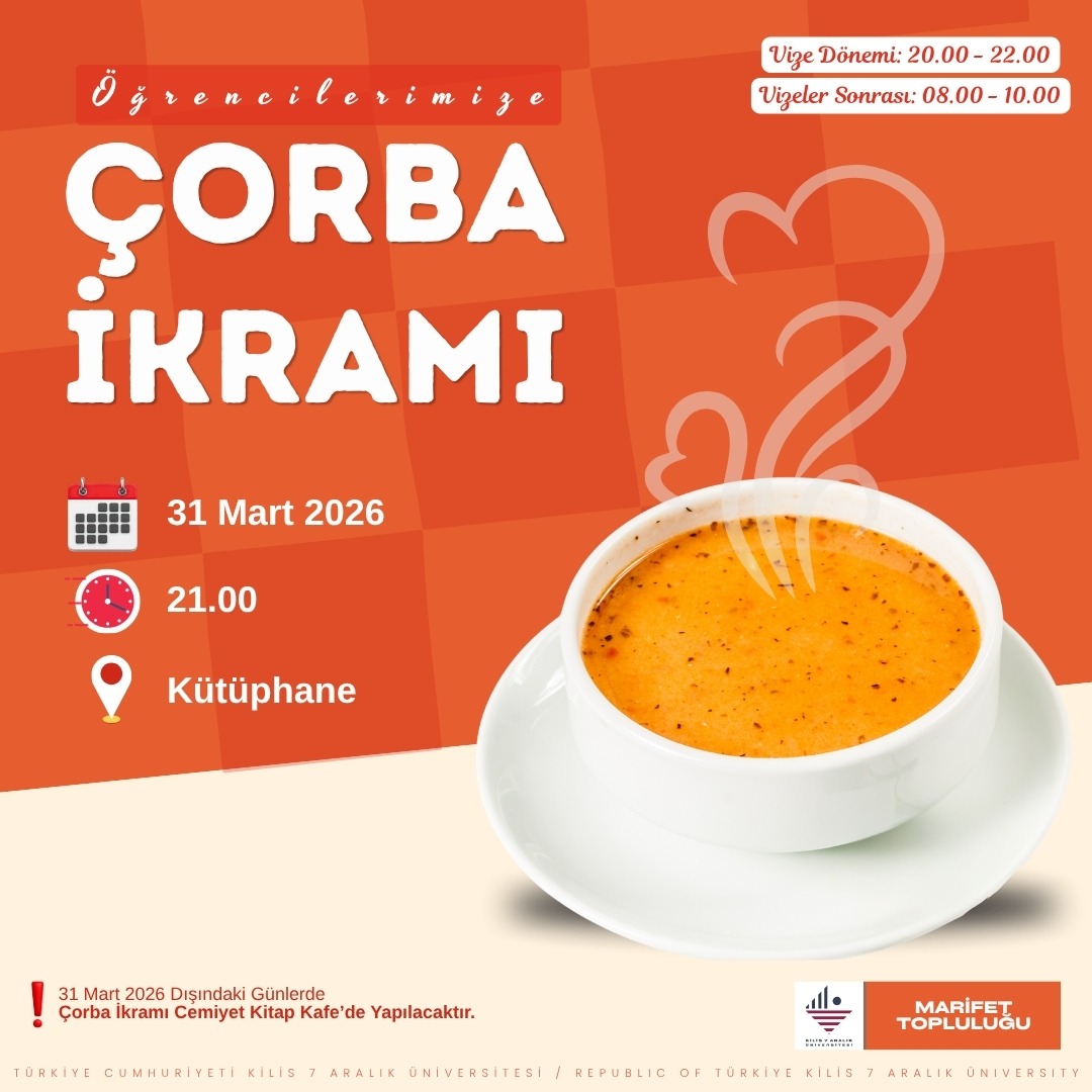 Öğrencilerimize Çorba İkramı