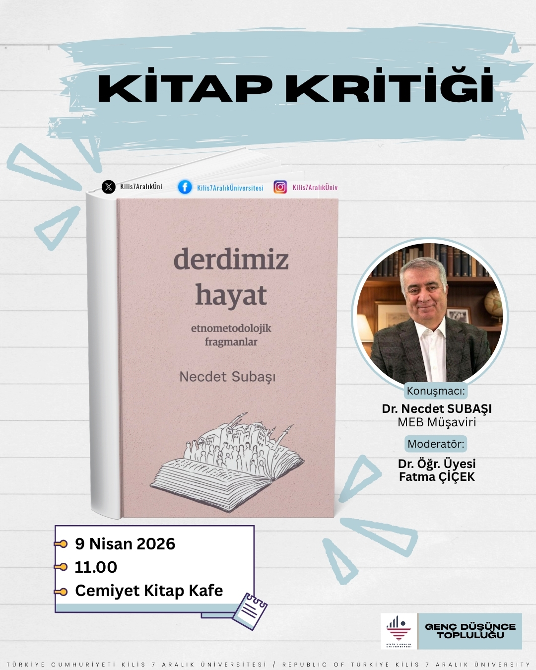 Kitap Kritiği: "Derdimiz Hayat"