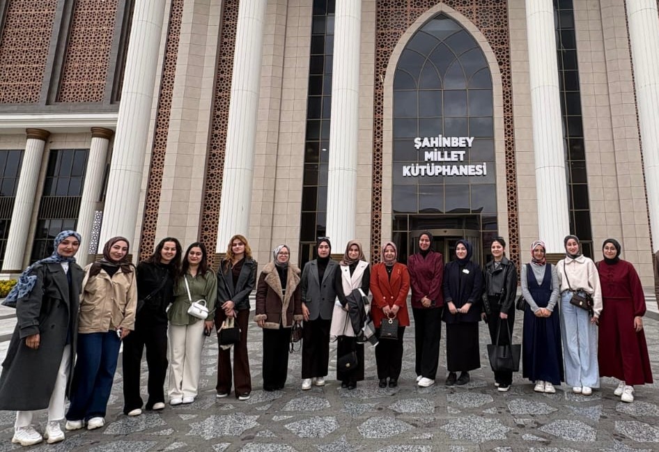 Öğrencilerimizden Gaziantep Şahinbey Millet Kütüphanesi’ne Teknik Gezi
