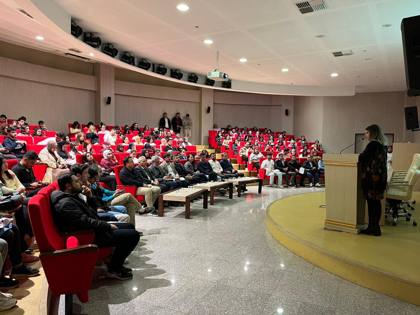Talk on “Stress and Time Management Techniques Through Practical Applications” Held at Our University