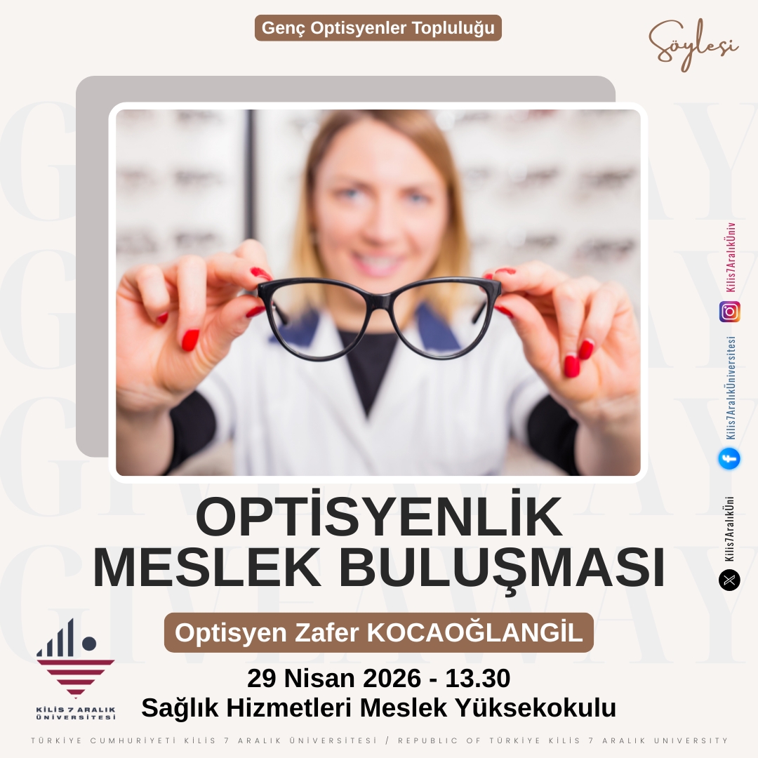 Optisyenlik Meslek Buluşması