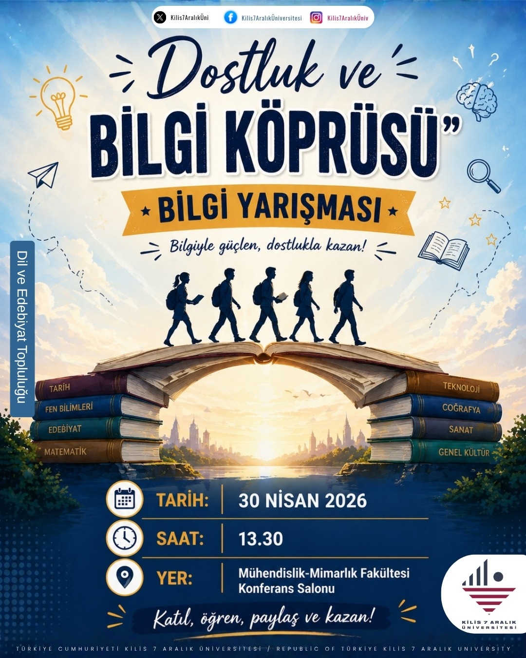 Dostluk ve Bilgi Köprüsü Bilgi Yarışması