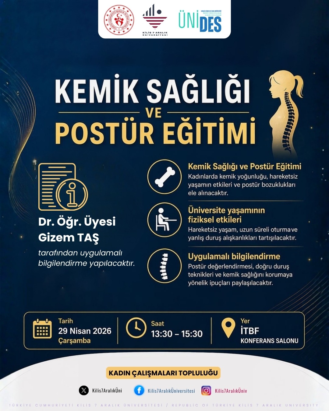 Kemik Sağlığı ve Postür Eğitimi