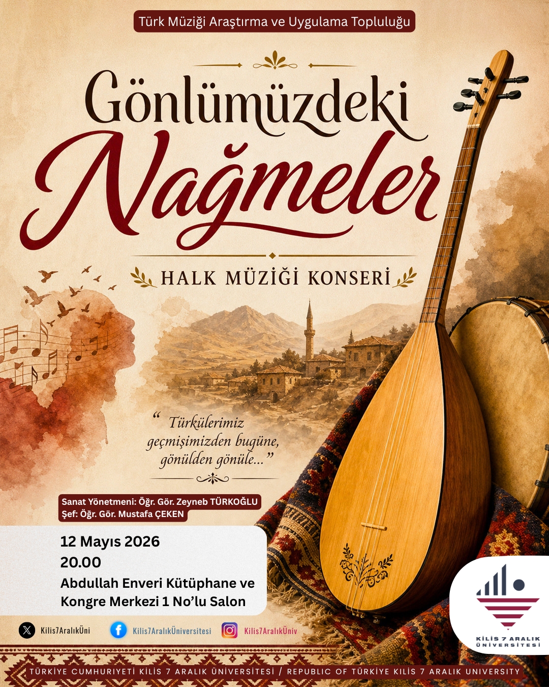 Müzik Dinletisi: "Gönlümüzdeki Nağmeler"