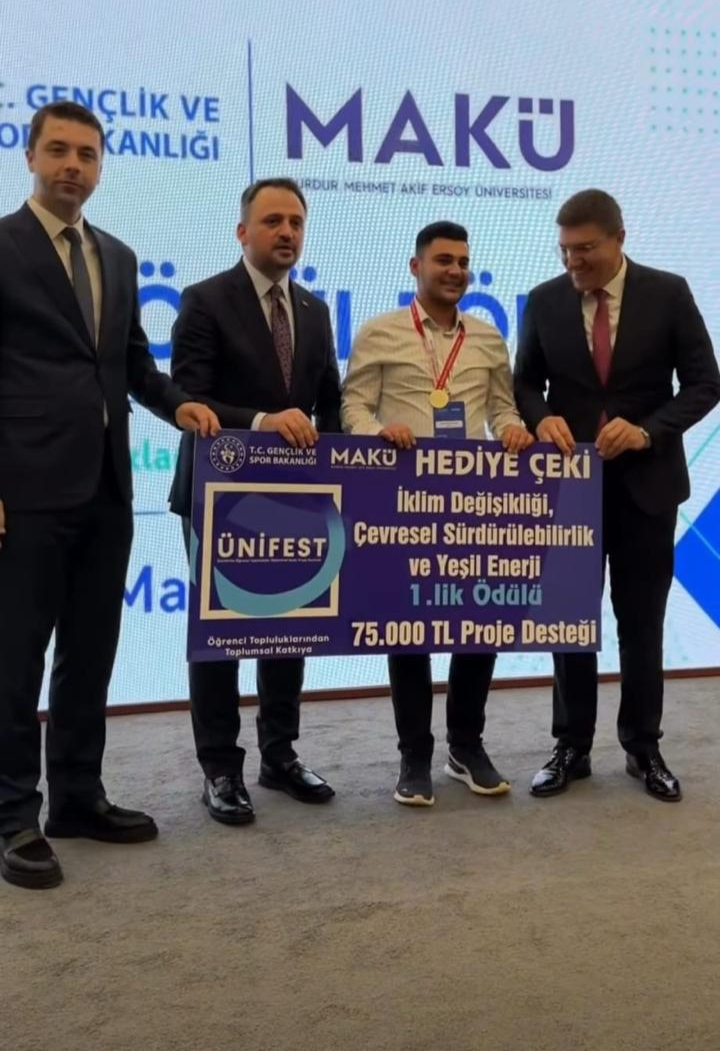Üniversitemiz ÜNİFEST’te Türkiye Birincisi Oldu