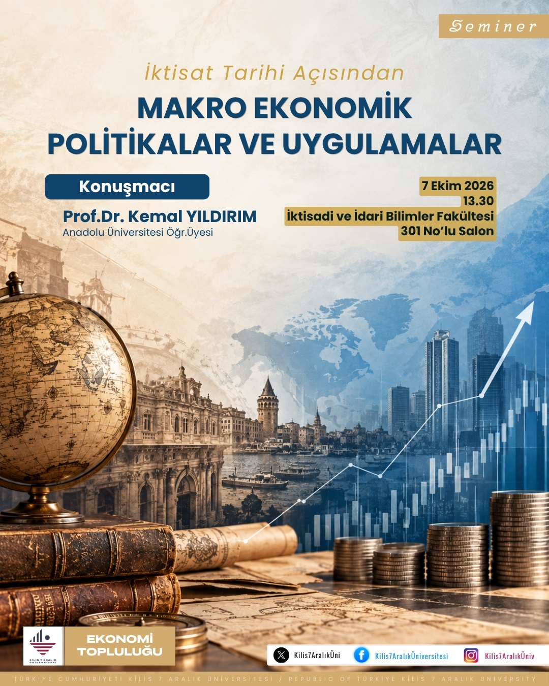 İktisat Tarihi Açısından Makro Ekonomik Politikalar Ve Uygulamalar Smineri