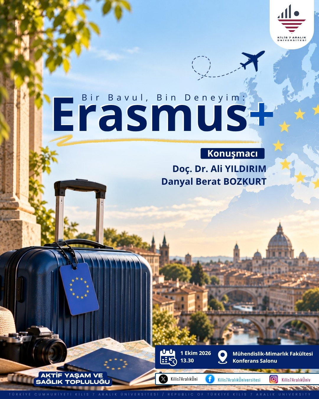 Bir Bavul, Bin Deneyim: Erasmus Bilgilendirme Semineri