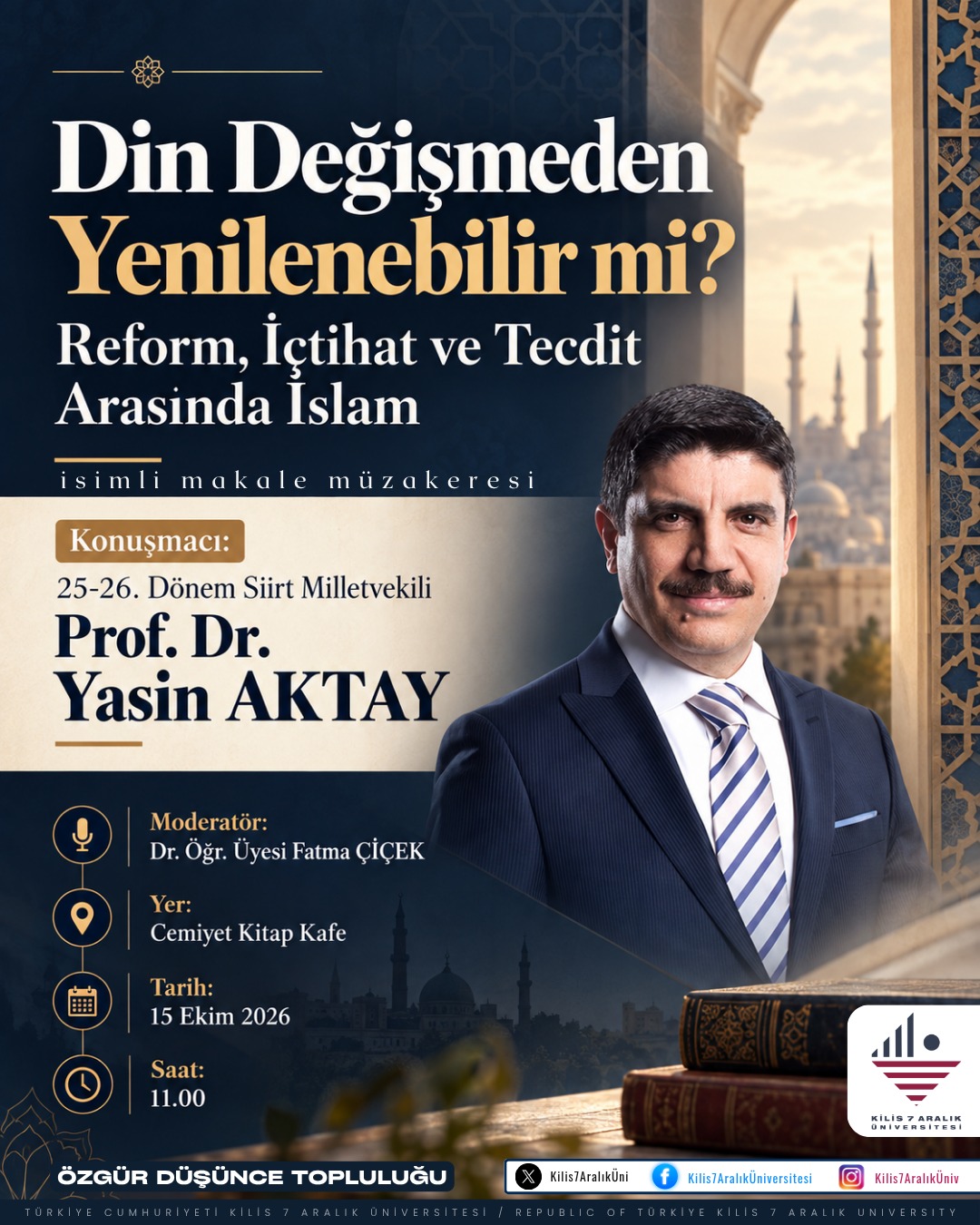 Din Değişmeden Yenilenebilir mi? Reform, İçtihat ve Tecdit Arasında İslam Konferansı