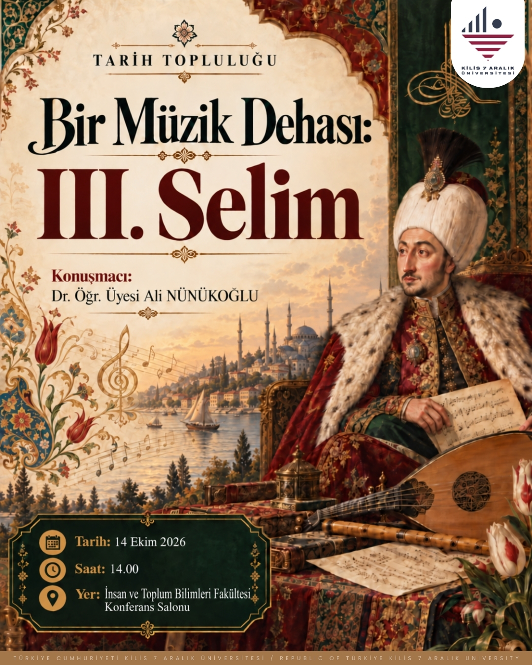 Bir Müzik Dehası III. Selim