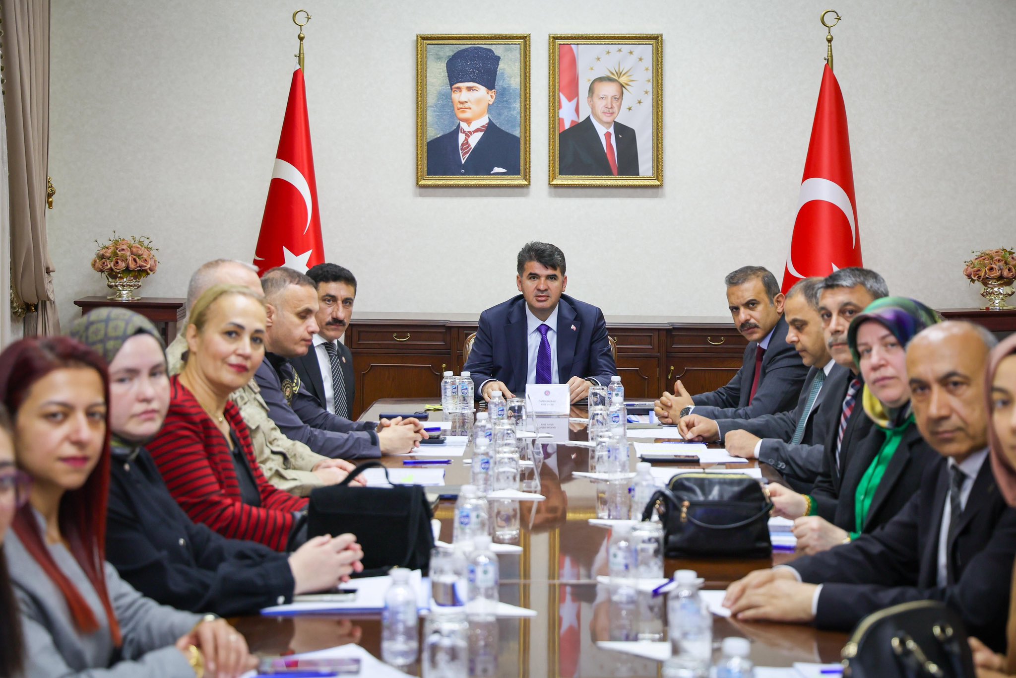 Rektörümüz Akman, Üniversite ve KYK Yurtları Güvenlik Değerlendirme Toplantısına Katıldı