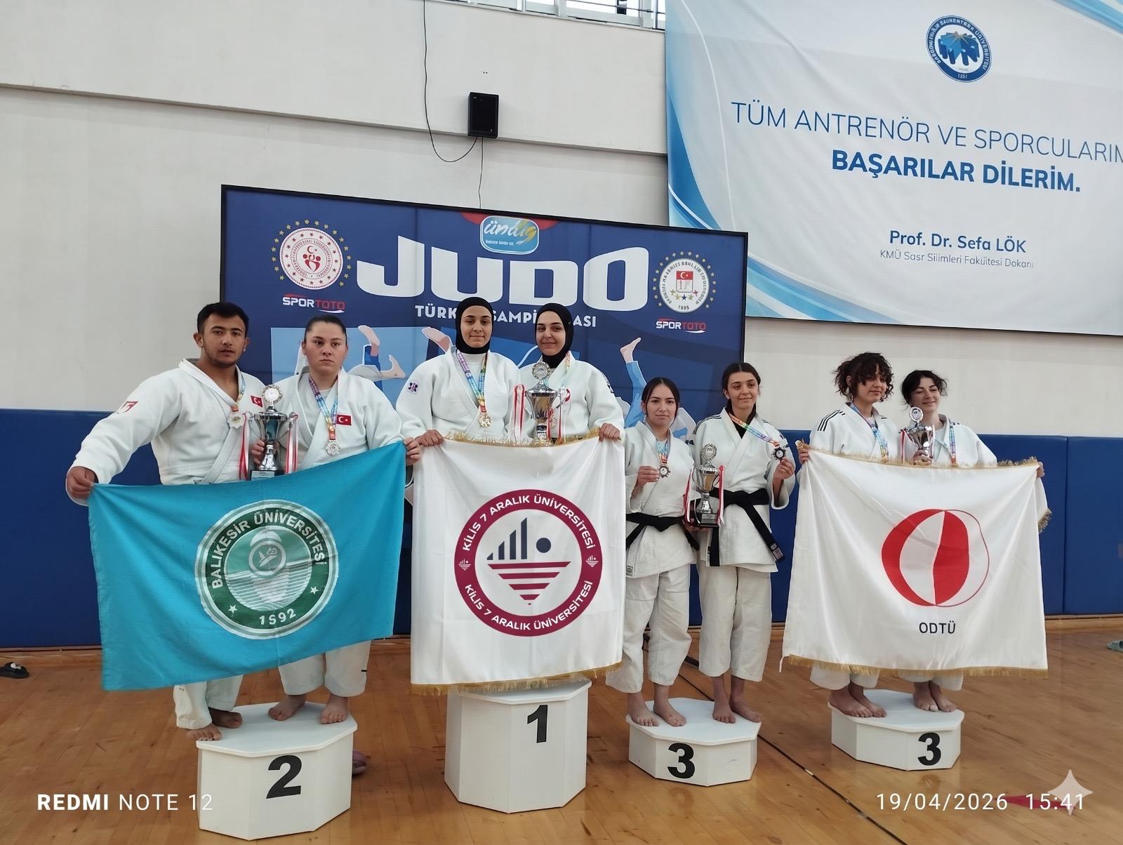 Üniversitemiz Judo Takımı Türkiye Şampiyonu Oldu