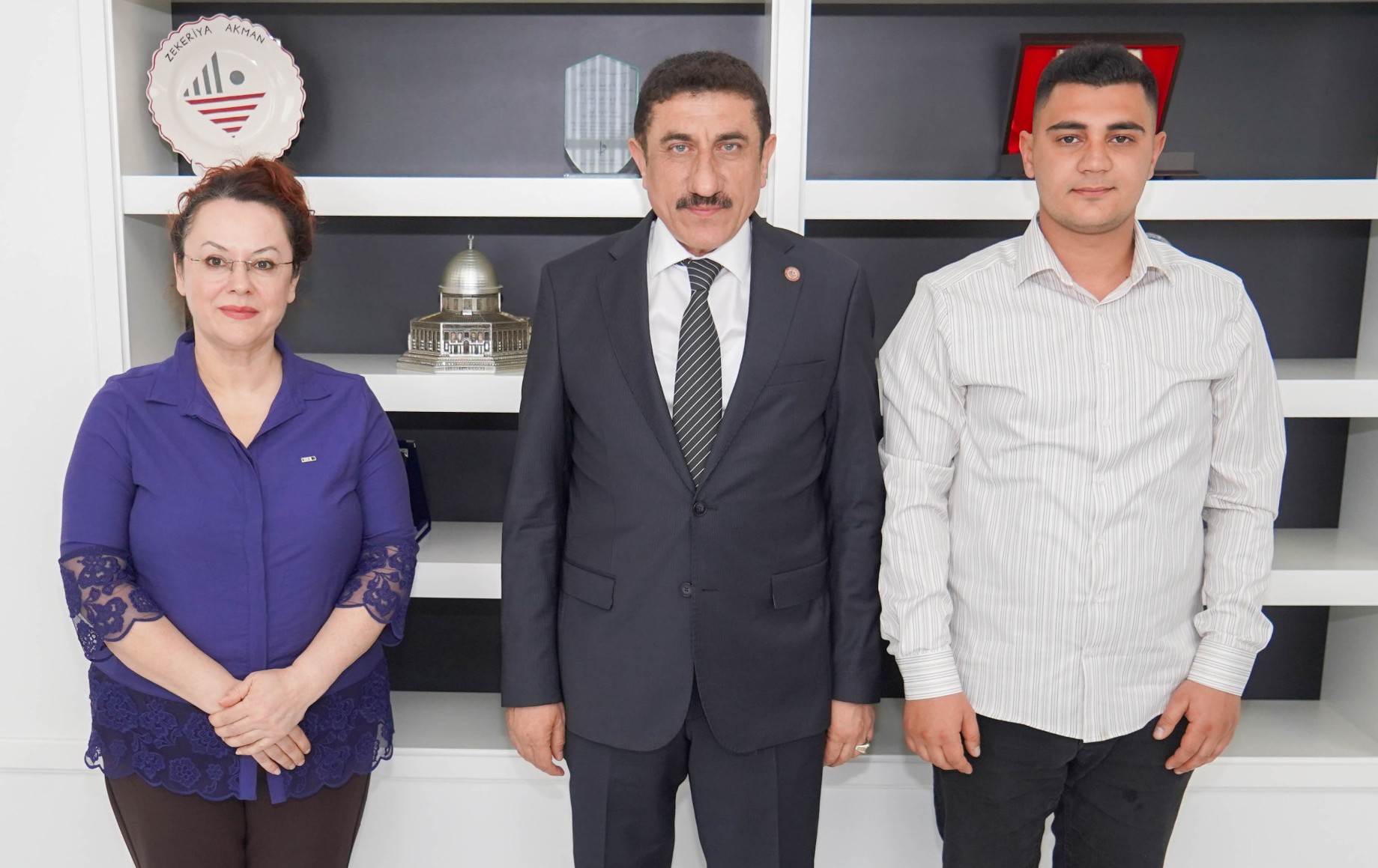 ÜNİFEST Proje Ekibinden Rektörümüz Akman’a Ziyaret