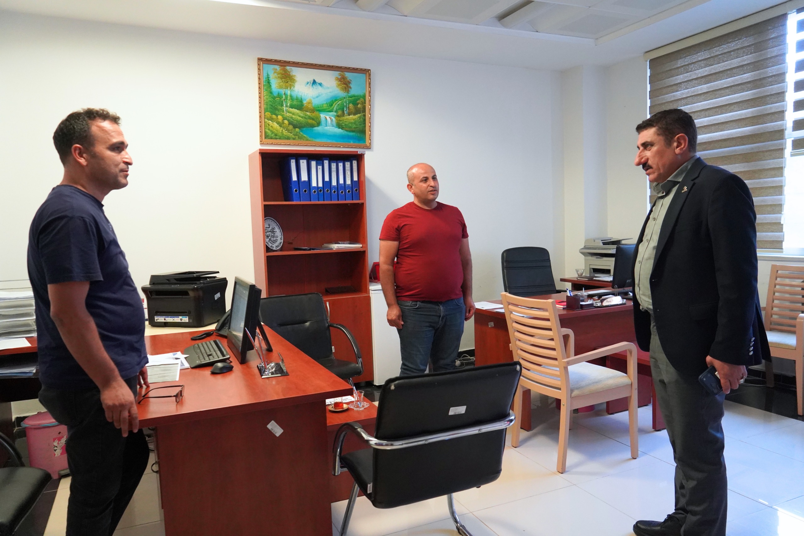 Rektörümüz Akman’dan İdari Birimlere Ziyaret